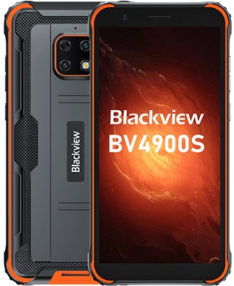Смартфон Blackview BV4900s (оранжевый) - фото
