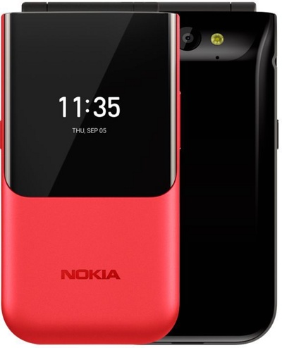 Мобильный телефон Nokia 2720 Flip Dual SIM (TA-1175) Red