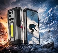 Смартфон Unihertz Tank 5 18GB/512GB (черный/серый) Смартфон Unihertz Tank 5 18GB/512GB (черный/серый)