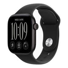 Умные часы Apple Watch Series 12 46 мм (алюминиевый корпус, черный/черный, спортивный силиконовый ремешок M/L) - фото1 Умные часы Apple Watch Series 12 46 мм (алюминиевый корпус, черный/черный, спортивный силиконовый ремешок M/L) - фото1