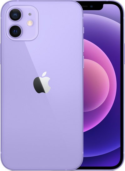 Смартфон Apple iPhone 12 128Gb Purple - фото