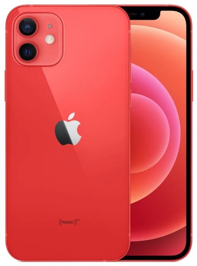 Смартфон Apple iPhone 12 mini 256Gb Red - фото