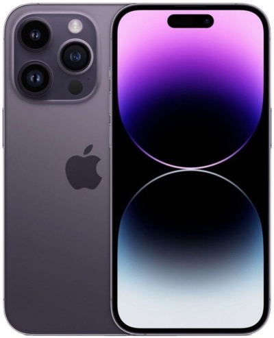 Смартфон Apple iPhone 14 Pro 128GB (темно-фиолетовый) - фото