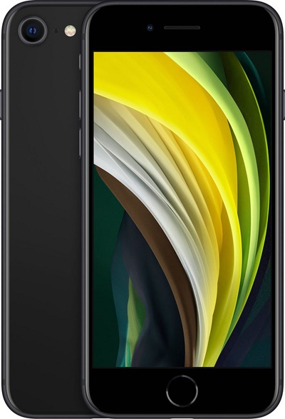 Смартфон Apple iPhone SE (2020) 64Gb Black - фото