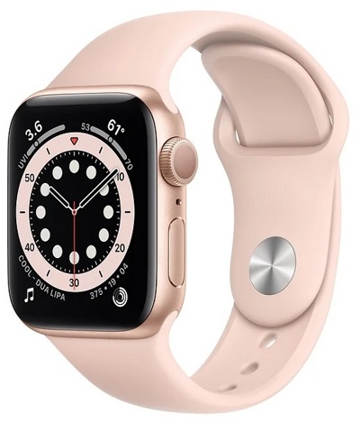Смарт-часы Apple Watch SE 44mm Aluminum Gold (MYDR2) - фото