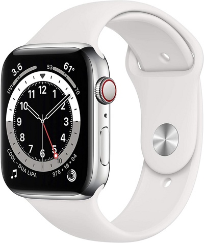 Смарт-часы Apple Watch Series 6 LTE 40mm Stainless Steel Silver (M06T3) - фото