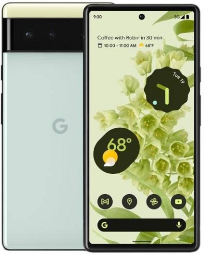 Смартфон Google Pixel 6 8GB/128GB (мятный) - фото