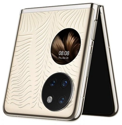 Смартфон Huawei P50 Pocket 12GB/512GB роскошное золото (BAL-L49) - фото