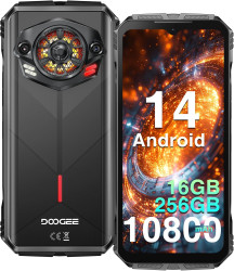 Смартфон DOOGEE S punk 6GB/256GB Черный