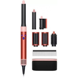 Фен Dyson HS05 Airwrap Complete Long (клубнично-бронзовый/розовый румянец)