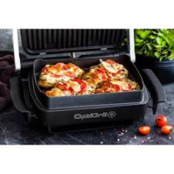 Электрогриль TEFAL Optigrill+ XL GC724D12 с насадкой для запекания