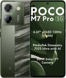 Смартфон POCO M7 Pro 5G 12GB/256GB международная версия (зеленый)