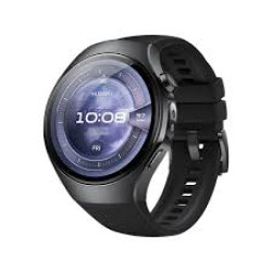 Умные часы Huawei Watch 5 46 мм (черный, с черным силиконовым ремешком, международная версия)