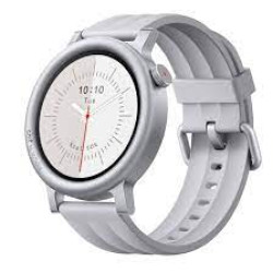 Умные часы CMF Watch 3 Pro (светло-серый, серый силиконовый ремешок)