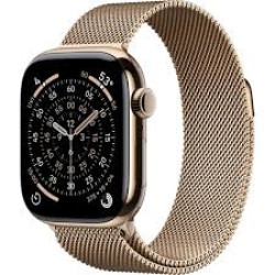 Смарт-часы Apple Watch Series 11 GPS, 42mm Gold Titanium Case with Gold Milanese Loop (MF8Y4)
