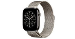 Apple Watch Series 11 46mm GPS + Cellular Titanium Case with Milanese Loop, Natural  M/L Apple Watch Series 11 46mm GPS + Cellular Titanium Case with Milanese Loop, Natural  M/L