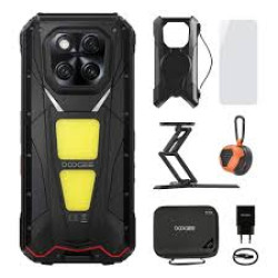 Смартфон DOOGEE V Max Play 5G  с портативным проектором HD 480P с автофокусом (черный)
