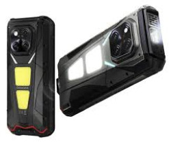 Смартфон DOOGEE V Max Play 5G  с портативным проектором HD 480P с автофокусом (черный)