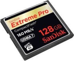 Карта памяти SanDisk Extreme PRO CompactFlash 128Gb (SDCFXPS-128G-X46)