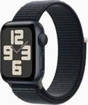 Умные часы Apple Watch SE 2023 40 мм (алюминиевый корпус, полуночный/полуночный, спортивный силиконовый ремешок)