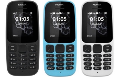 Мобильный телефон Nokia 105 Dual SIM (2017) - фото