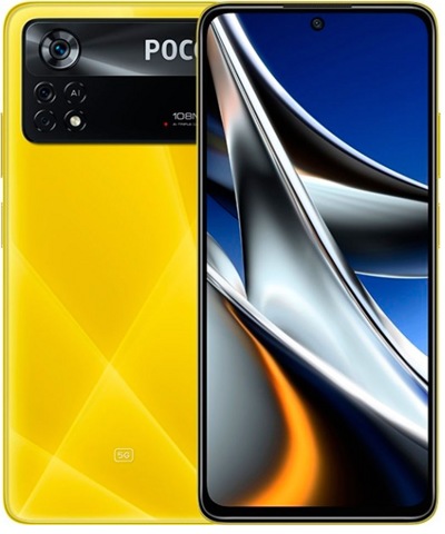 Смартфон POCO X4 Pro 5G 6GB/128GB желтый (международная версия) - фото
