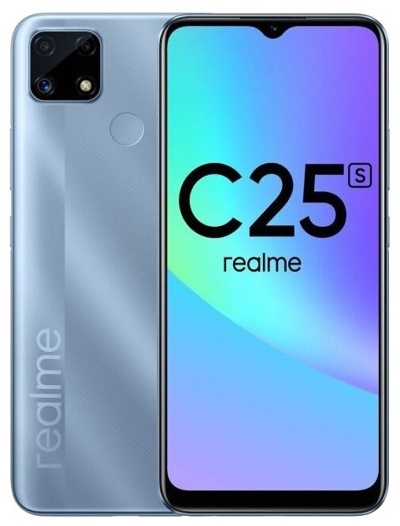 Смартфон Realme C25s RMX3195 4GB/64GB синий (международная версия) - фото