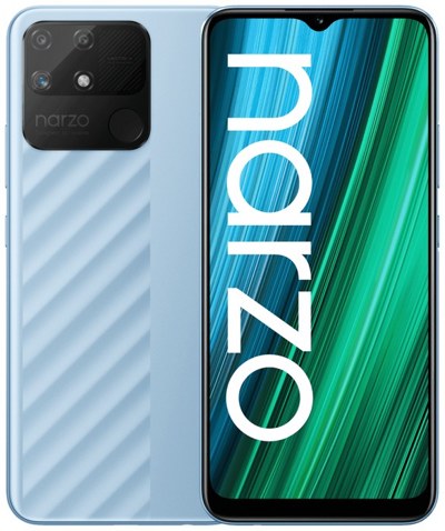 Смартфон Realme Narzo 50A RMX3430 4GB/128GB (голубой) - фото