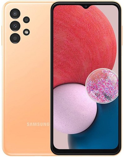 Смартфон Samsung Galaxy A13 4Gb/128Gb персиковый (SM-A135F/DSN) - фото