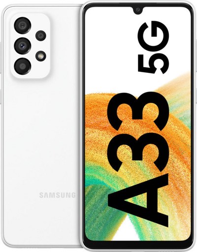 Смартфон Samsung Galaxy A33 5G 8GB/128GB белый (SM-A3360/DSN) - фото