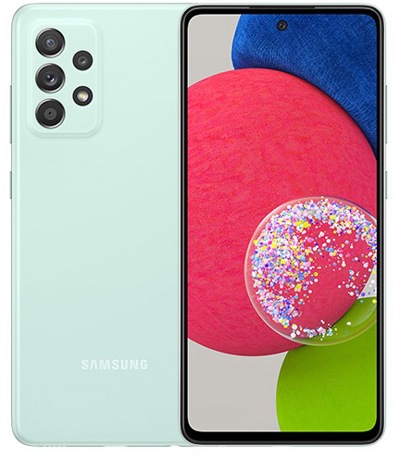 Смартфон Samsung Galaxy A52s 5G 8GB/128GB мятный (SM-A528B/DS) - фото