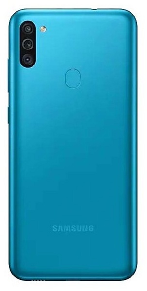 Смартфон Samsung Galaxy M11 3Gb/32Gb Blue (SM-M115F/DS) - фото