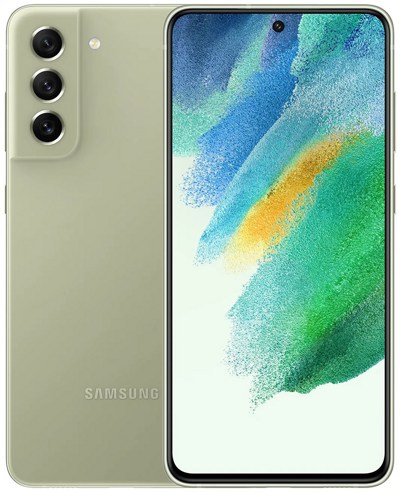 Смартфон Samsung Galaxy S21 FE 5G 8GB/256GB зеленый (SM-G990B/DS) - фото