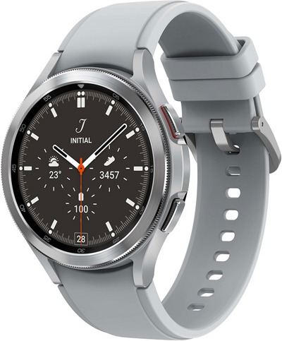 Смарт-часы Samsung Galaxy Watch4 Classic 42мм (серебро) - фото